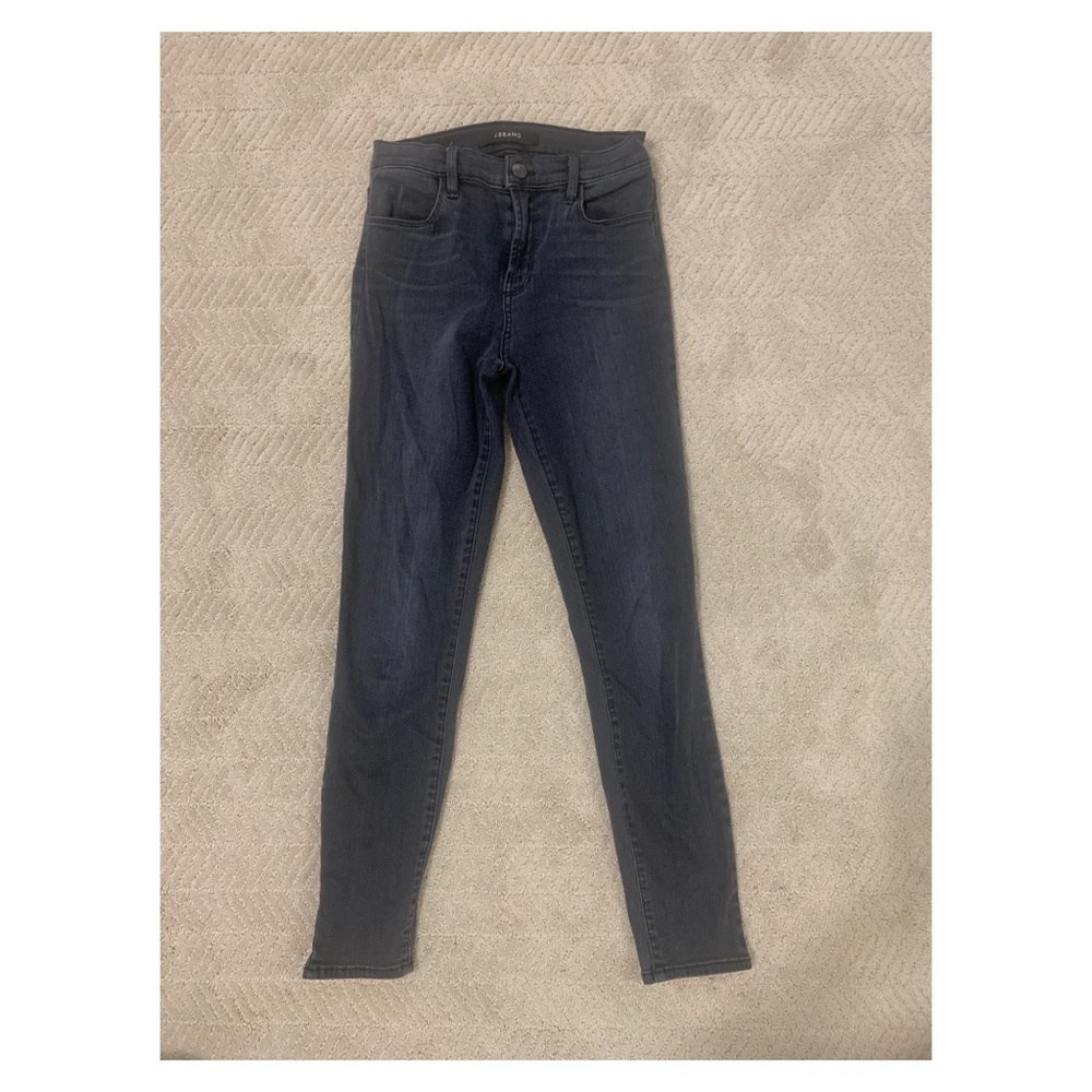 J Brand Gray Wash Skinny Jeans
